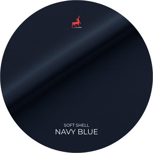 Navy Blue Cotton Fleece